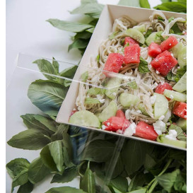 Tacki Drewniane 18x13x2,8cm 500ml (100 Sztuk)