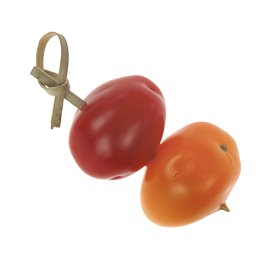 Naturalny Patyczki Bambusowe do Przekąsek "Knot" 7cm w pudełku (100 Sztuk)