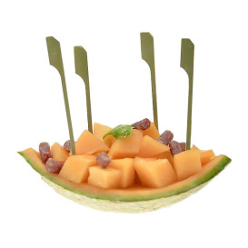 Naturalny Patyczki Bambusowe “Golf” 9cm (100 Sztuk)