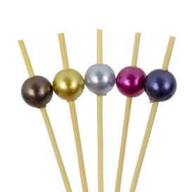 Patyczki bambusowe “Pearl” Asortyment 9cm (100 Sztuk)