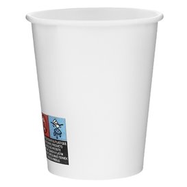 Kubki Papierowe 6Oz/180ml Białe Ø7,0cm (100 Sztuk)