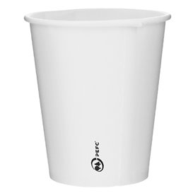 Kubki Papierowe 6Oz/180ml Białe Ø7,0cm (100 Sztuk)