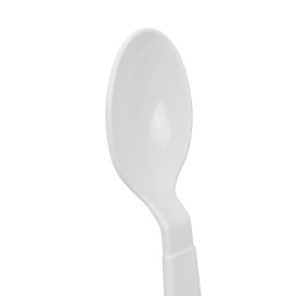 Łyżka Wielokrotnego użytku Durable Mineral PP Białe 18,5cm (6 Sztuk)