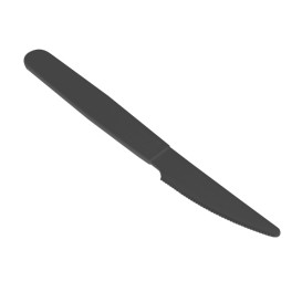 Nóż Wielokrotnego użytku Durable Mineral PP Antracyt 18,5cm (6 Sztuk)