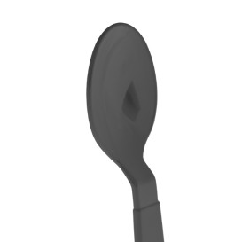 Łyżka Wielokrotnego użytku Durable Mineral PP Antracyt 18,5cm (6 Sztuk)