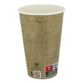 Kubki Papierowe 12Oz/360ml Kraft Ø8,0cm (55 Sztuk)