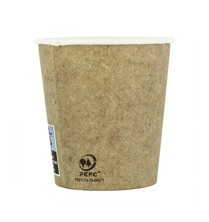 Kubki Papierowe 4Oz/120ml Kraft Ø6,2cm (80 Sztuk) Kubki Papierowe 4Oz/120ml Kraft Ø6,2cm (80 Sztuk)