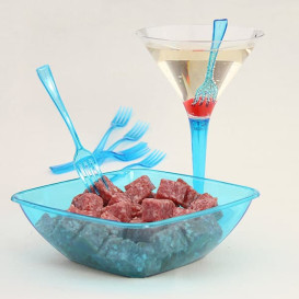Miski PS Szkło Twardego Turkusowe 480ml 14x14cm (60 Sztuk)