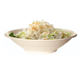 Miski Trzciny Cukrowej Bagasse Noodle Naturalne 710ml (400 Sztuk)