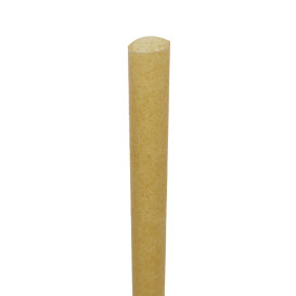 Ekologiczne Słomki do Napojów z Trzciny Cukrowej Ø0,8cm 15cm (1.000 Sztuk)