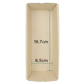 Formy do Pieczenia Kraft 19,7x6,5x4,8cm (40 Sztuk)