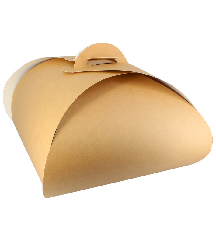 Pudełka Papierowe Kraft Motyle na Ciasto 18x18x13cm (25 Sztuk) Pudełka Papierowe Kraft Motyle na Ciasto 18x18x13cm (25 Sztuk)