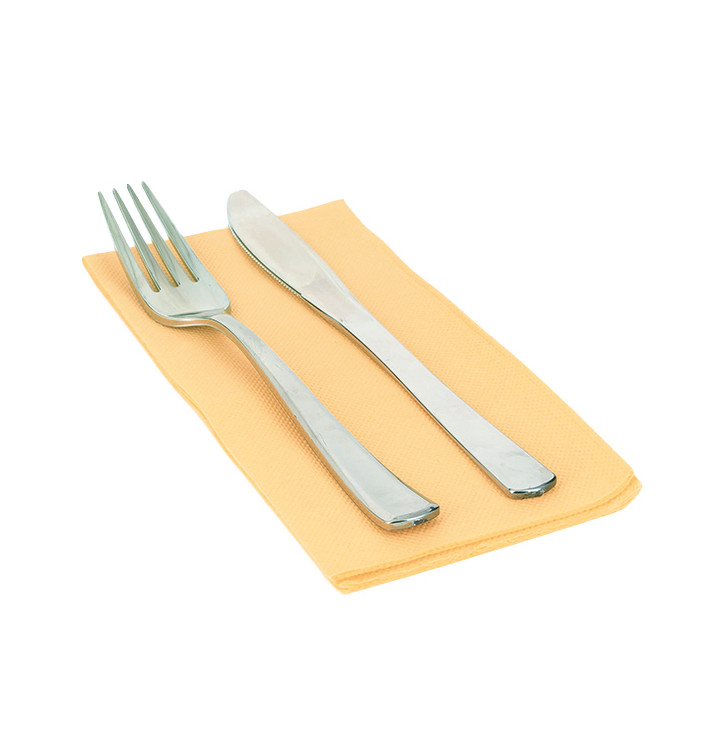 Serwetki Papierowe 1/8 40x40cm Krem 2 Warstwy (1.200 Sztuk) Serwetki Papierowe 1/8 40x40cm Krem 2 Warstwy (1.200 Sztuk)