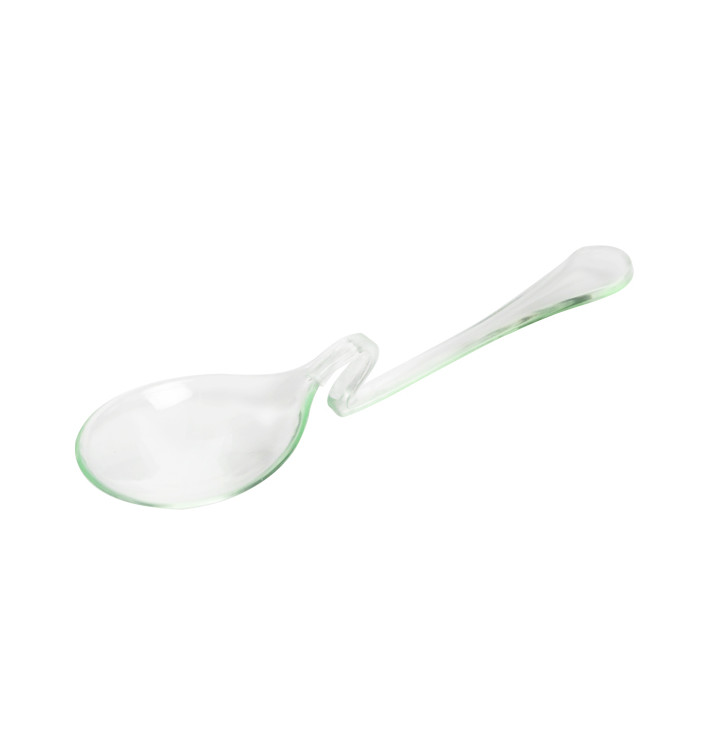 Łyżeczki do Degustacji z Krzywa Uchwytami Water Green 8cm (500 Sztuk) Łyżeczki do Degustacji z Krzywa Uchwytami Water Green 8cm (500 Sztuk)