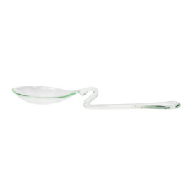 Łyżeczki do Degustacji z Krzywa Uchwytami Water Green 8cm (500 Sztuk)