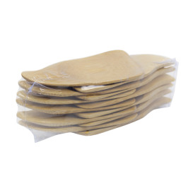 Łyżka Bambusowe do Degustacji Phuket 10x4,3cm (12 Sztuk)