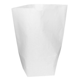 Torebka Krzyżowa Papierowa Biała 17x22cm (1000 sztuk)