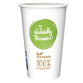 Kubek Papierowy Bioware® Ø9,0cm 540ml (1.000 Sztuk)