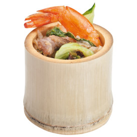 Bamboo Tasting Cup Small size 5x5x4,5cm (20 Units)