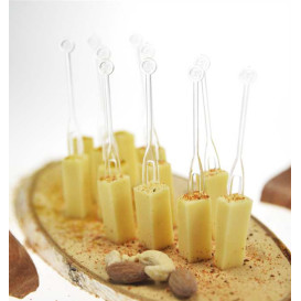 Pick Plastikowe Snack Stick Przezroczysty 7,5cm (250 Sztuk)