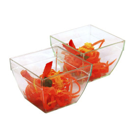 Fingerfood Miska Kwadratowa PS 5,5x3,3x4cm 75ml (200 Sztuk)