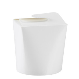 Opakowania na Wynos Biała 529ml (50 Sztuk)