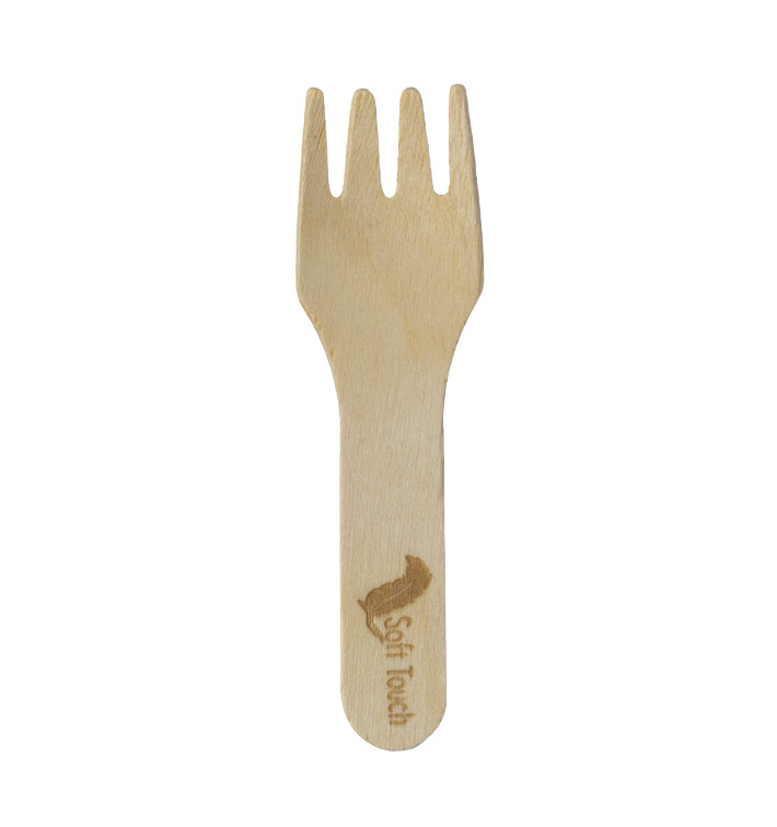 Widelec Drewniany Mini 7,5cm (100 Sztuk) Widelec Drewniany Mini 7,5cm (100 Sztuk)