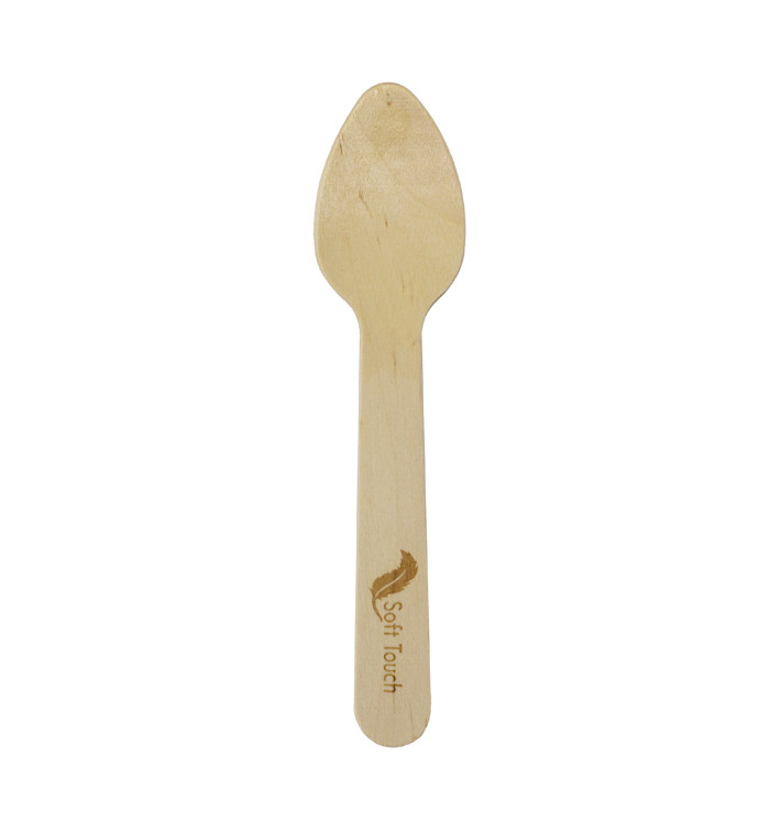 Łyżka Drewniana “Soft” 11cm (2.400 Sztuk) Łyżka Drewniana “Soft” 11cm (2.400 Sztuk)