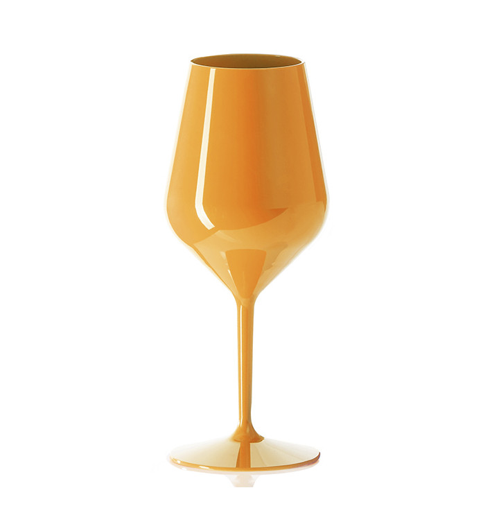 Kieliszki Użytku na Wino Wielokrotnego Durable Tritan Pomarańczowy 470ml (1 Sztuk) Kieliszki Użytku na Wino Wielokrotnego Durable Tritan Pomarańczowy 470ml (1 Sztuk)