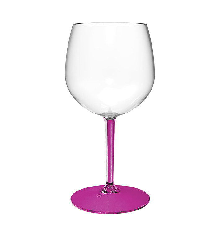 Kieliszki do Ginu z Tonikiem Wielokrotnego Użytku Durable TT Fuchsia Stopką 580ml (1 Sztuk) Kieliszki do Ginu z Tonikiem Wielokrotnego Użytku Durable TT Fuchsia Stopką 580ml (1 Sztuk)