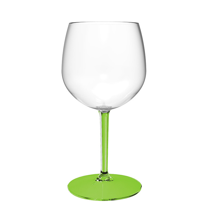 Kieliszki do Ginu z Tonikiem Wielokrotnego Użytku Durable TT Zieloną Stopką 580ml (6 Sztuk) Kieliszki do Ginu z Tonikiem Wielokrotnego Użytku Durable TT Zieloną Stopką 580ml (6 Sztuk)