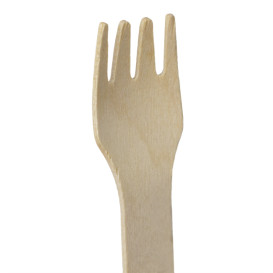 Widelec Drewniany Mini 7,5cm (100 Sztuk)