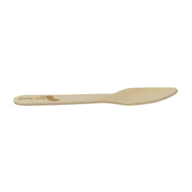 Łyżka Drewniana Mini “Soft” 7,5cm (100 Sztuk)