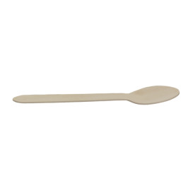 Łyżka Drewniana Pojedynczo Pakowana 16cm (50 Sztuk)