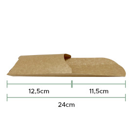 Opakowania Kartonowe Kraft na Wraps 240x90x35mm (1.000 sztuk)