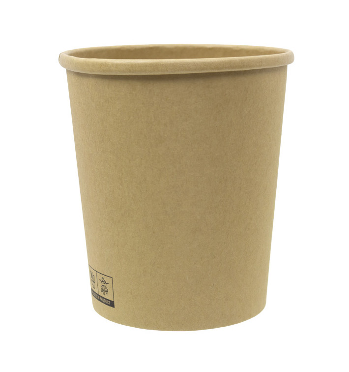Pojemnik Papierowy Kraft 1.000ml Ø11,6cm (25 Sztuk) Pojemnik Papierowy Kraft 1.000ml Ø11,6cm (25 Sztuk)