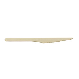 Nóż Drewniany Jednorazowy 16,5cm (50 Sztuk)