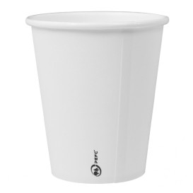 Kubek Papierowy 8Oz/290ml Białe Ø9,0cm (240 Sztuk)