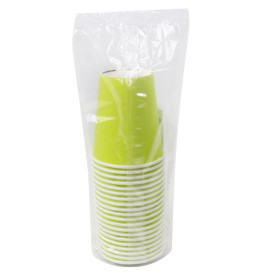 Kubek Papierowy Zielony 8Oz/290ml Ø9,0cm (300 Sztuk)