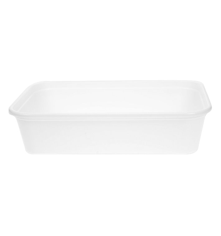 Pojemnik Plastikowy Prostokątny Biały PP 500ml 17,3x11,9cm (500 Sztuk) Pojemnik Plastikowy Prostokątny Biały PP 500ml 17,3x11,9cm (500 Sztuk)