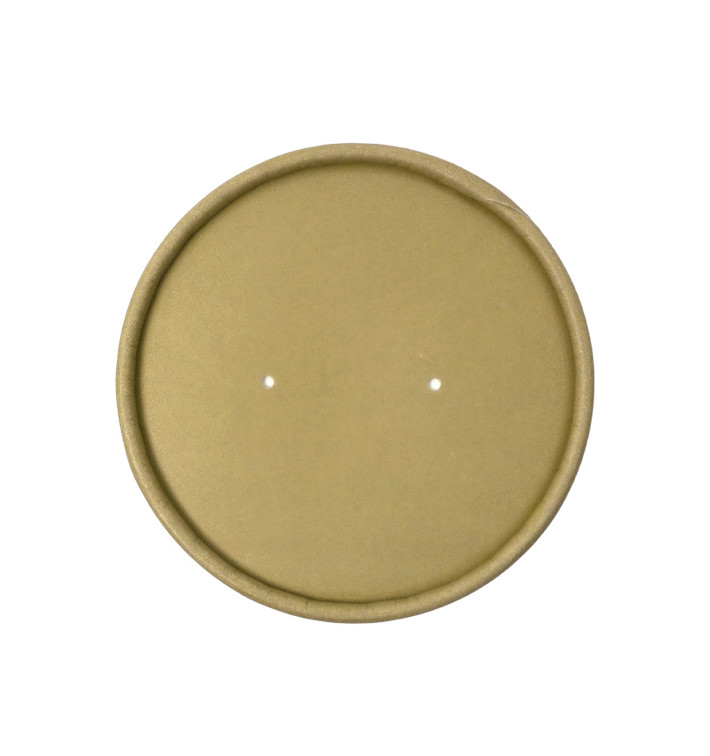 Wieczko Papierowe Kraft do pojemników Ø9,8cm (25 Sztuk) Wieczko Papierowe Kraft do pojemników Ø9,8cm (25 Sztuk)