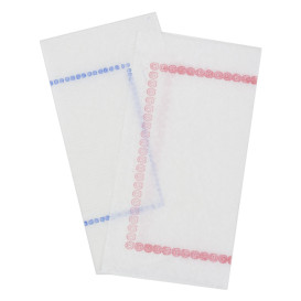 Serwetki Papierowe 14x14 Zigzag Niebieski (25.000 Sztuk)