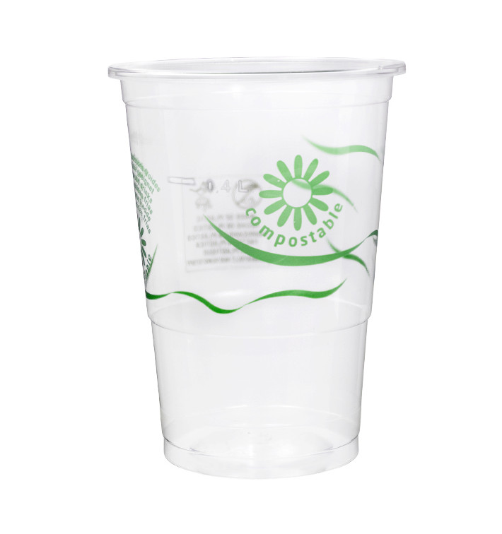 Kubek Biodegradowalny Przezroczyste PLA 250ml Ø7,3cm (500 Sztuk) Kubek Biodegradowalny Przezroczyste PLA 250ml Ø7,3cm (500 Sztuk)