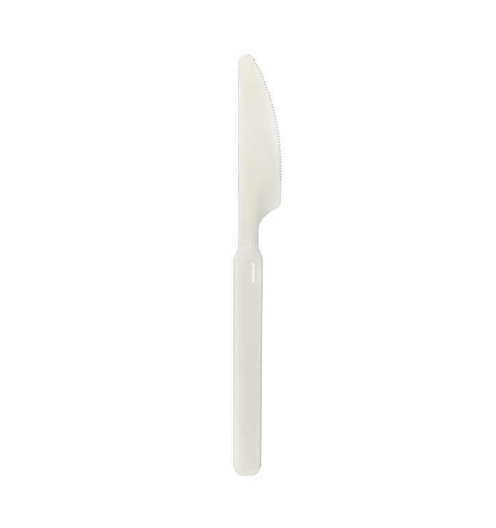 Nóż Wielokrotnego Użytku Durable PP Kremowy 18,9cm (50 Sztuk) Nóż Wielokrotnego Użytku Durable PP Kremowy 18,9cm (50 Sztuk)