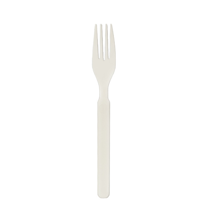 Widelec Wielokrotnego Użytku Durable PP Kremowy 17,9cm (50 Sztuk) Widelec Wielokrotnego Użytku Durable PP Kremowy 17,9cm (50 Sztuk)