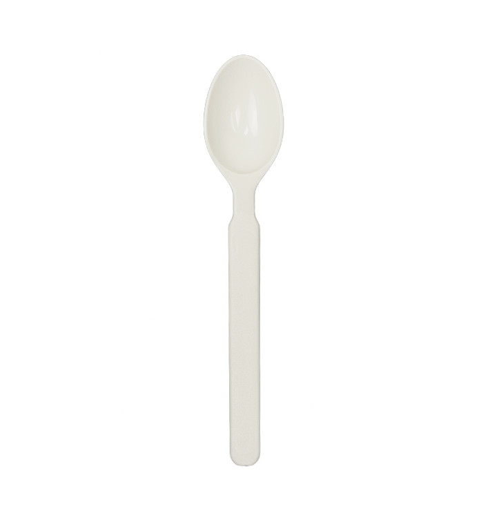 Łyżka Wielokrotnego Użytku Durable PP Kremowy 16,9cm (50 Sztuk) Łyżka Wielokrotnego Użytku Durable PP Kremowy 16,9cm (50 Sztuk)