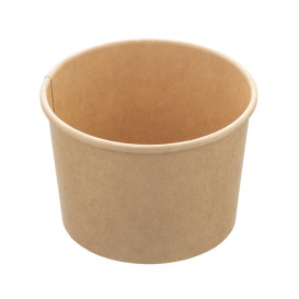 Miski Karton Kraft Dessert 250ml Ø9,0cm (50 Units)