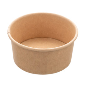 Miski Karton Kraft 370ml Ø11,5cm (300 Sztuk)