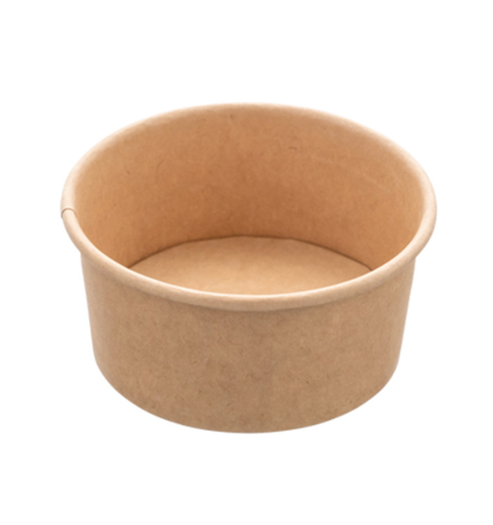 Miski Karton Kraft 370ml Ø11,5cm (300 Sztuk) Miski Karton Kraft 370ml Ø11,5cm (300 Sztuk)