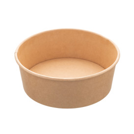 Pojemnik Papierowy Kraft na Sałatkę 750ml Ø15,0cm (50 Sztuk)